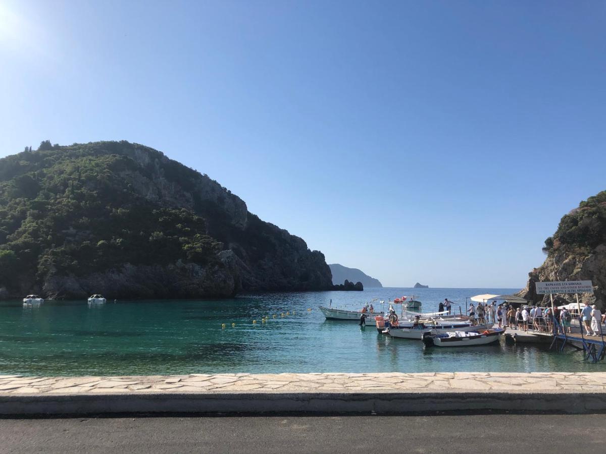 Villa Ampelaki "30 Meters To Beach" Paleokastritsa Exterior foto