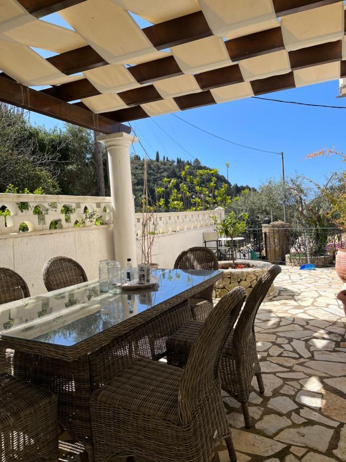 Villa Ampelaki "30 Meters To Beach" Paleokastritsa Exterior foto